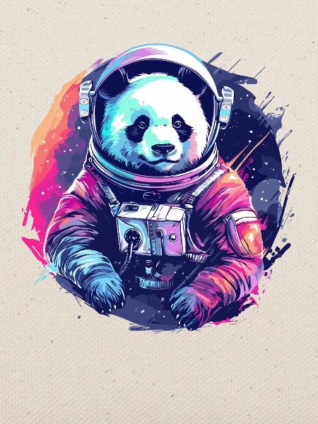 Panda Astronaut - Bamboo Rocket Adventures