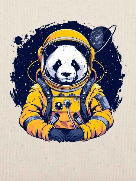Panda Astronaut - Bamboo Rocket Adventures