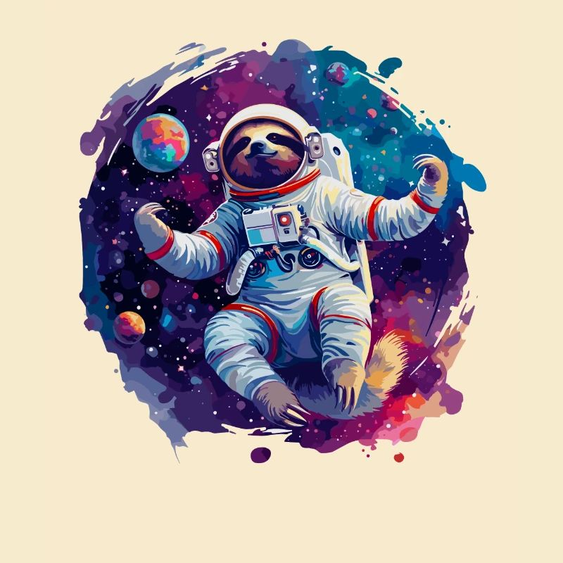 Sloth Astronaut - A Space Trip In