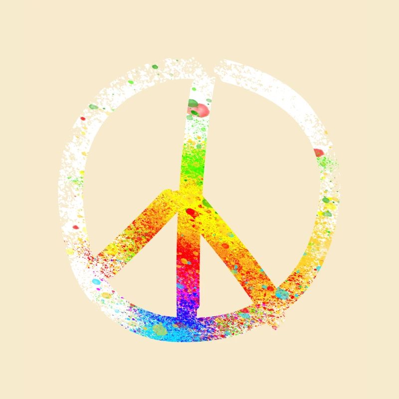 peace sign speckled 03