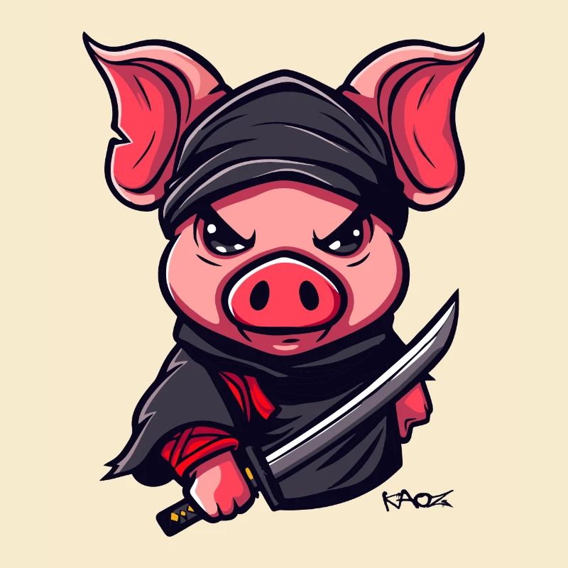 Ninja Schwein