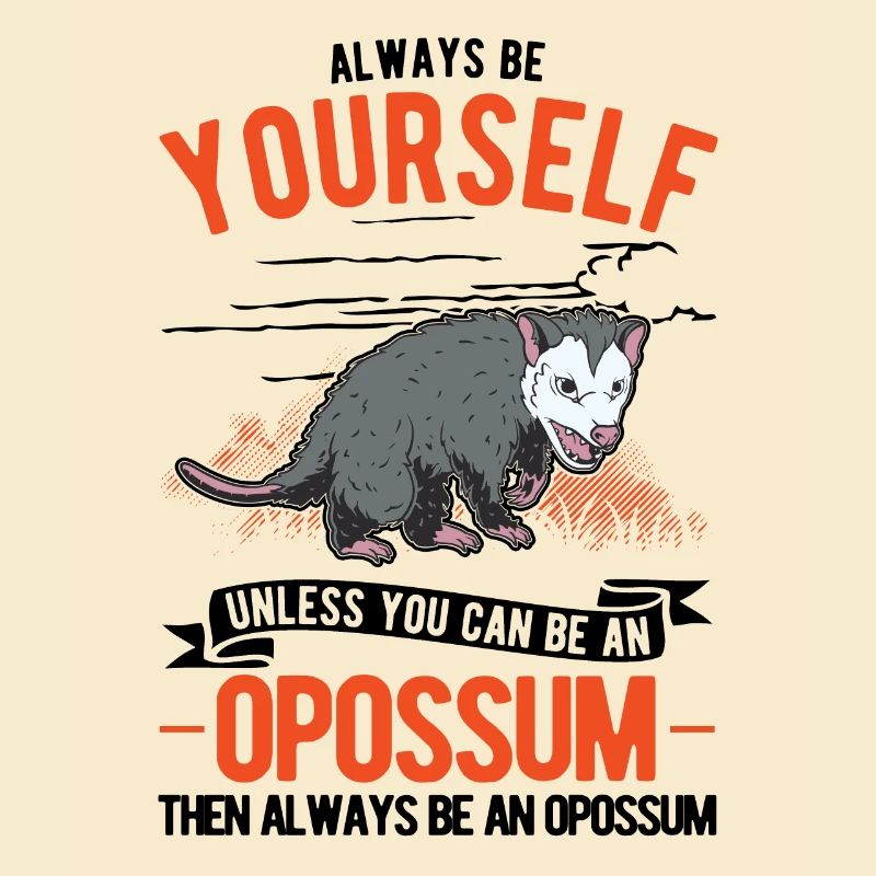 Opossum Geschenk Possum Beutelratte