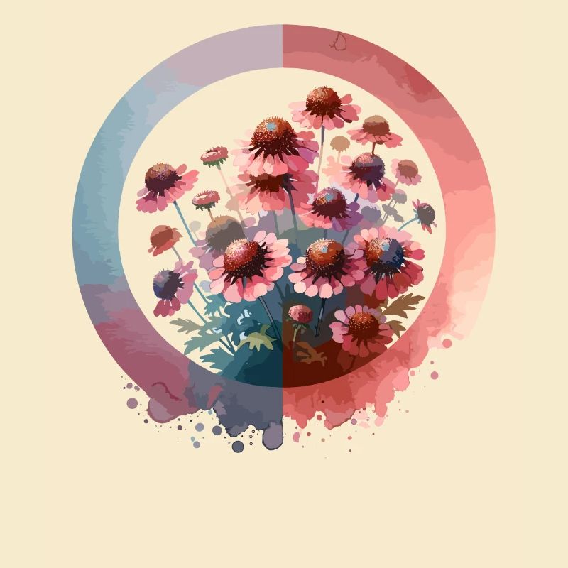 Helenium gezeichnet