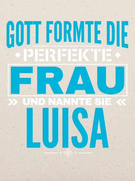 Luisa Name Design