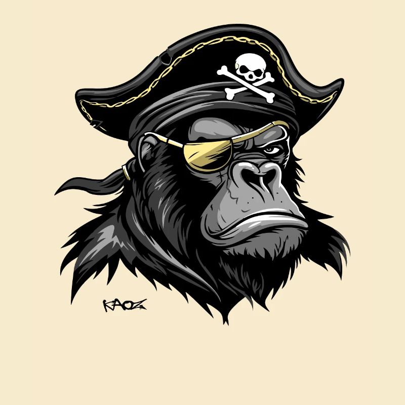 Gorilla Pirat