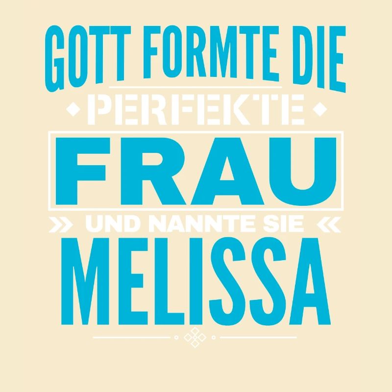 Conception du nom de Melissa