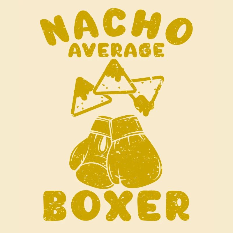 Boxer Boxen Lustiger Nacho Durchschnittlicher Cinco de Mayo