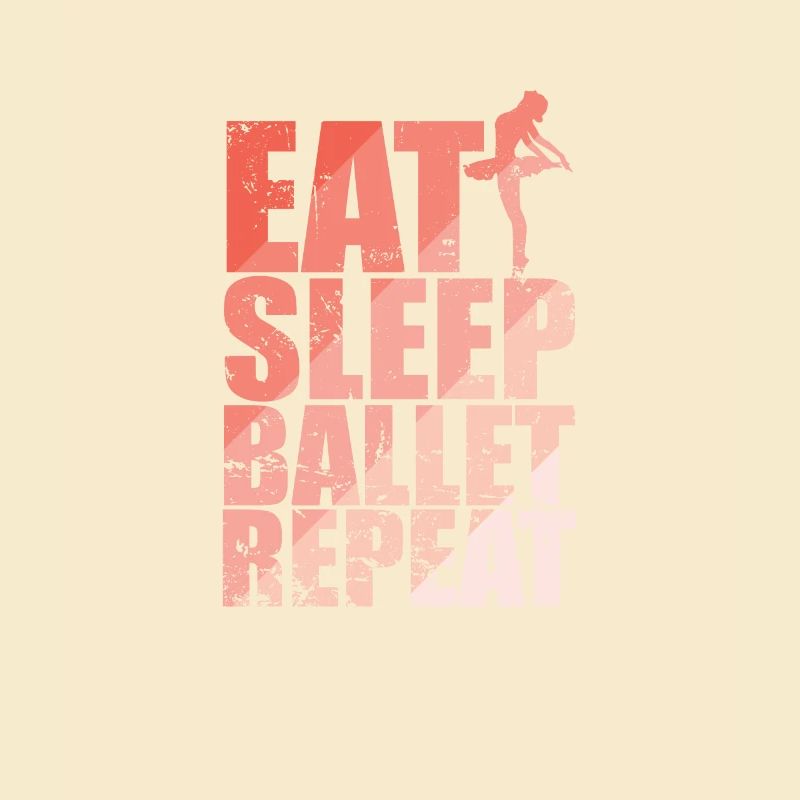 Manger Dormir Ballet Répéter