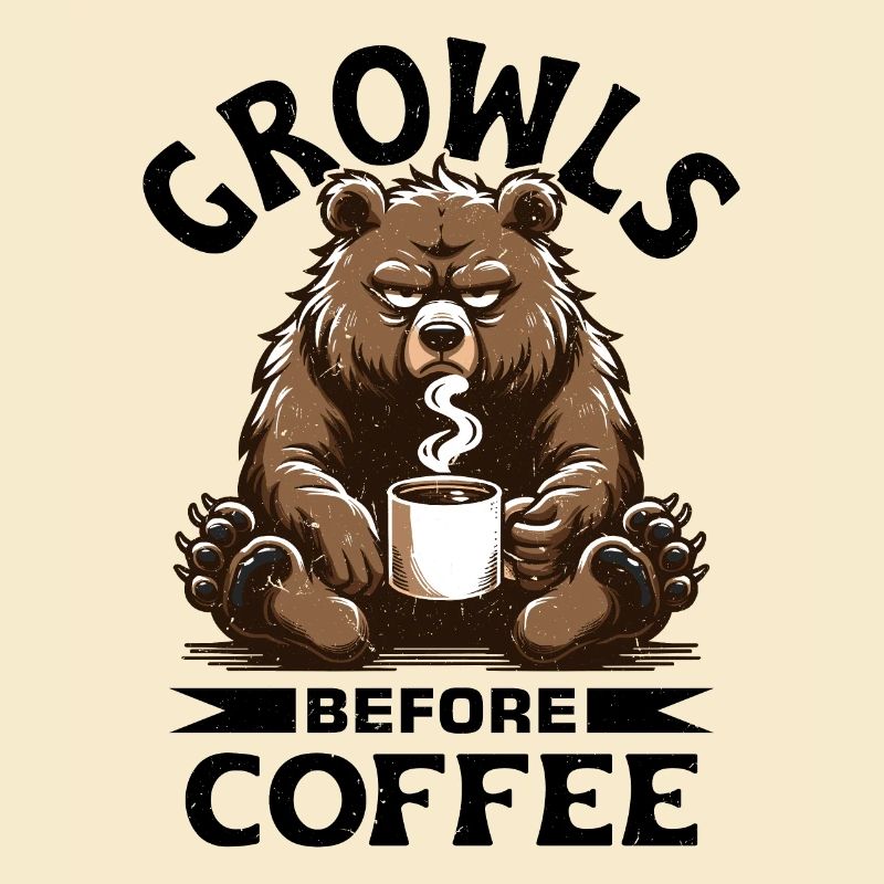 Ours au café