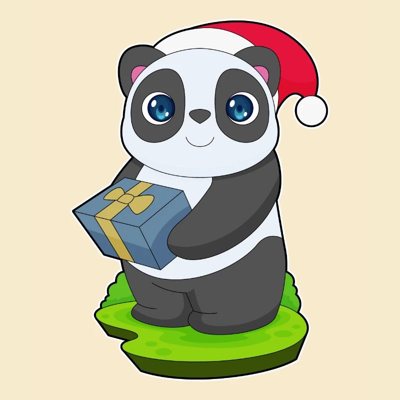 Panda Christmas Package