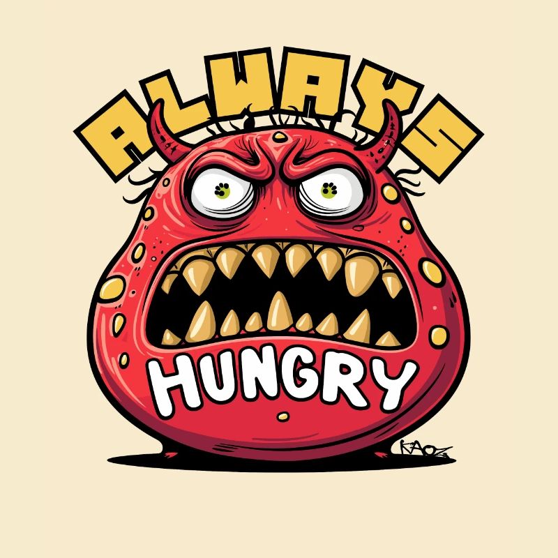 Das immer hungrige Monster