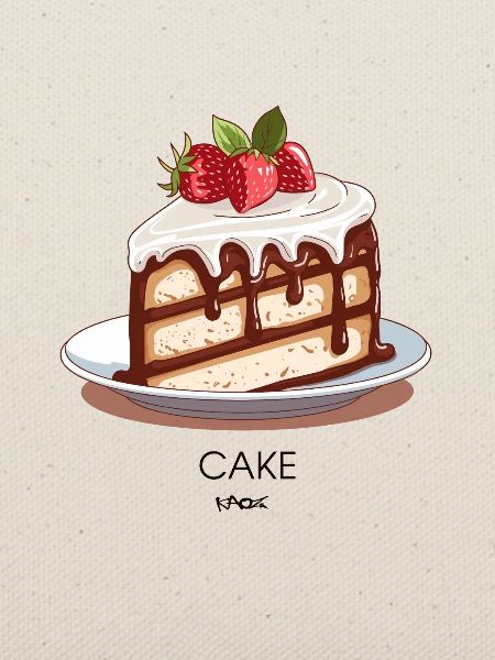 Ein Stück Kuchen, Erdbeerkuchen