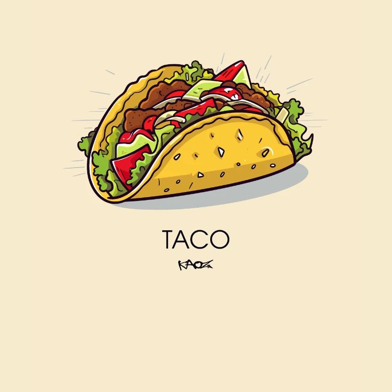 Taco mexicain simple
