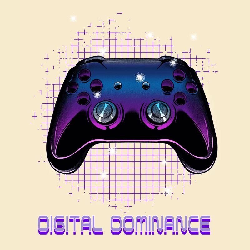 Gamers Video Gaming Geek Console Game Controller