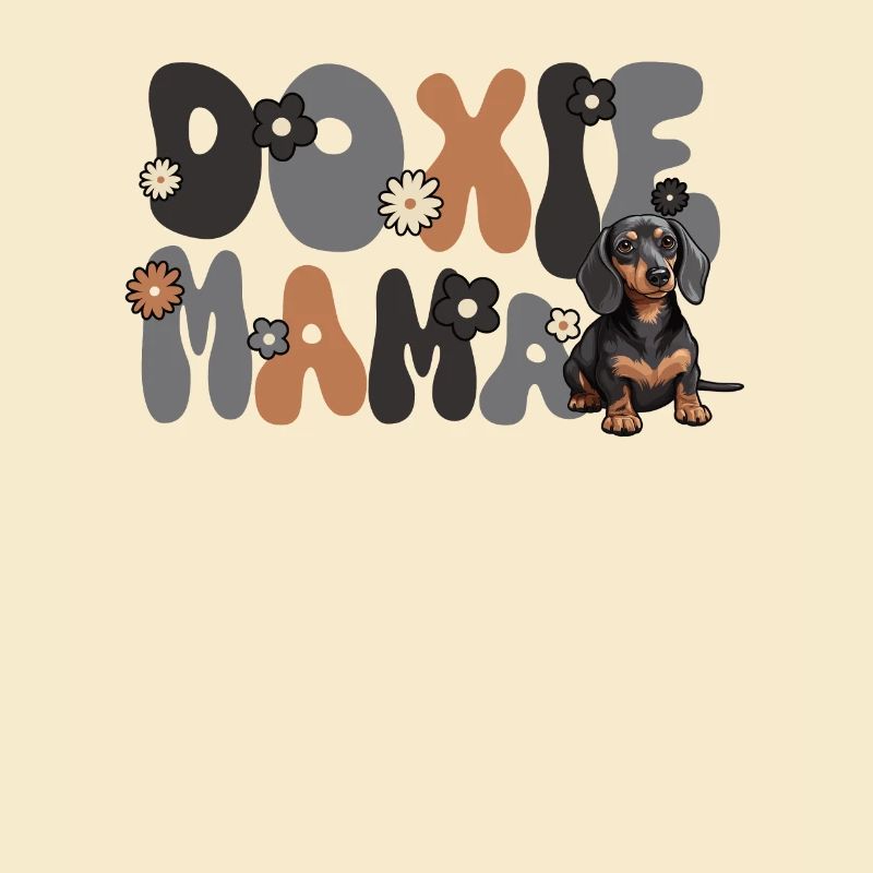 Dackel Groovy Doxie Mama