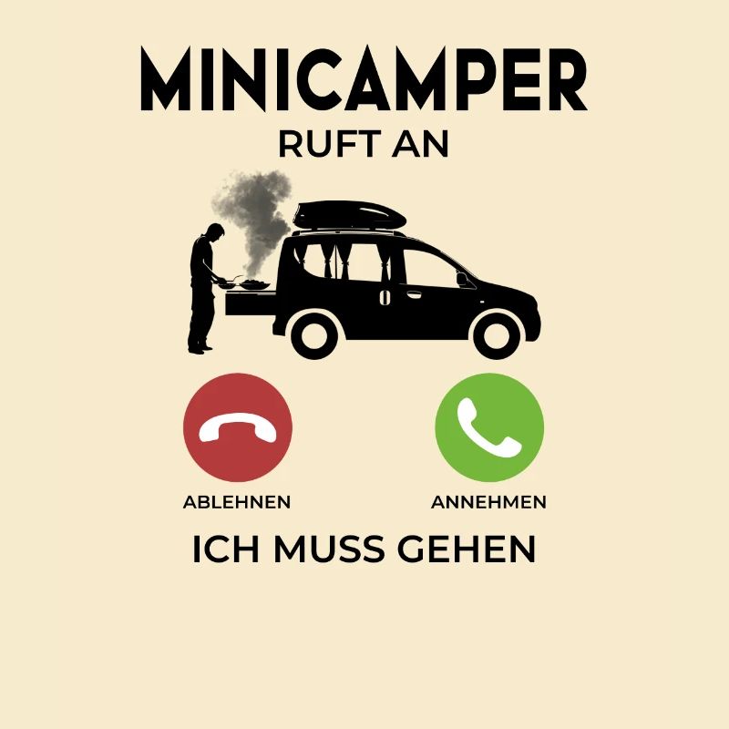 Minicamper Ruft an Camping-Camper Microcamper