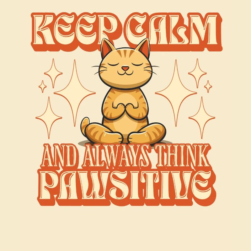 Keep Calm - always think PAWsitive