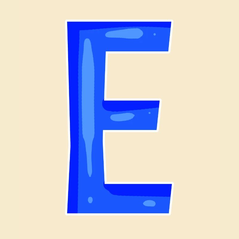 Buchstabe E - Anfangsbuchstabe E