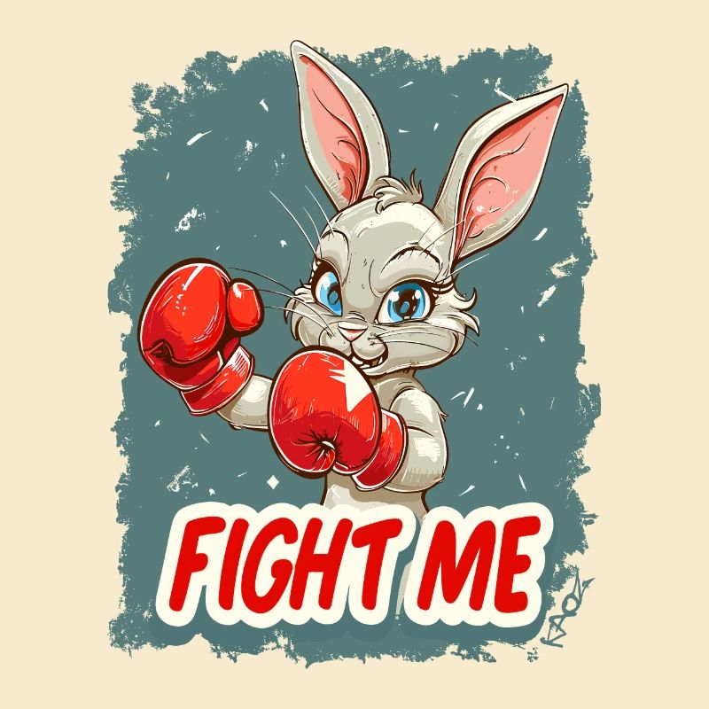 Fight With Me : Gants de boxe, Boxer Bunny et Boxe