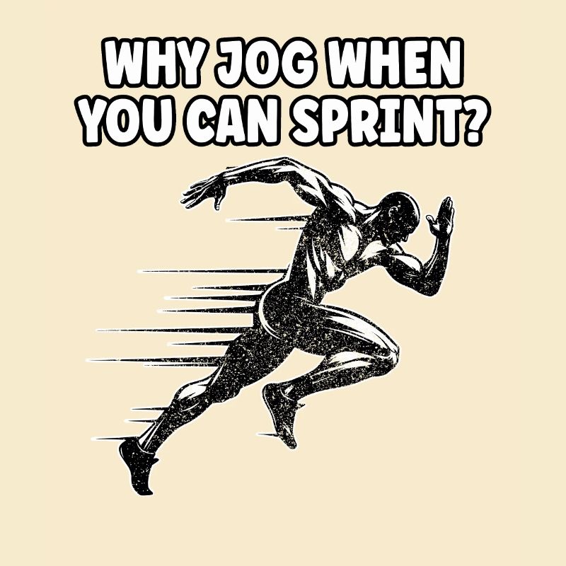 Bahnläufer Sprinter Sprint 100m Sprinter