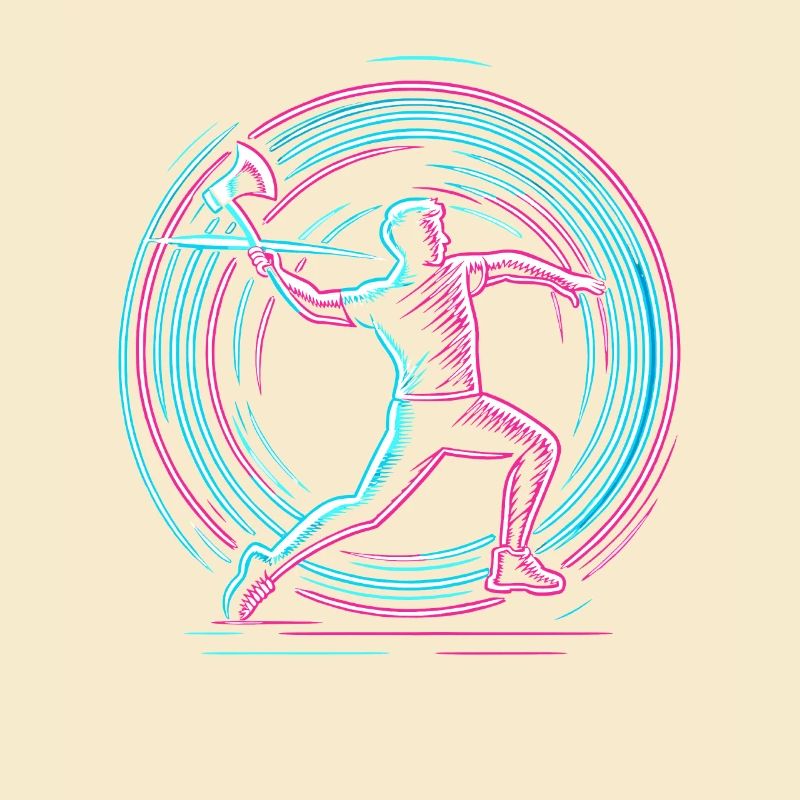 Axt Werfen Beil Werfer Äxte