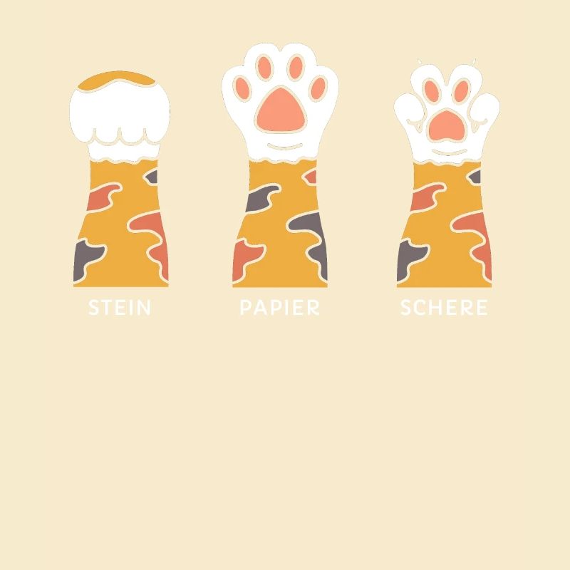 Ciseaux à papier de pierre