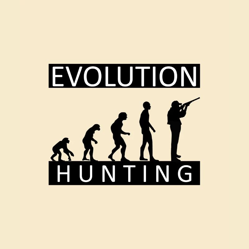 Evolution Hunting Hunting Hunter Hobby