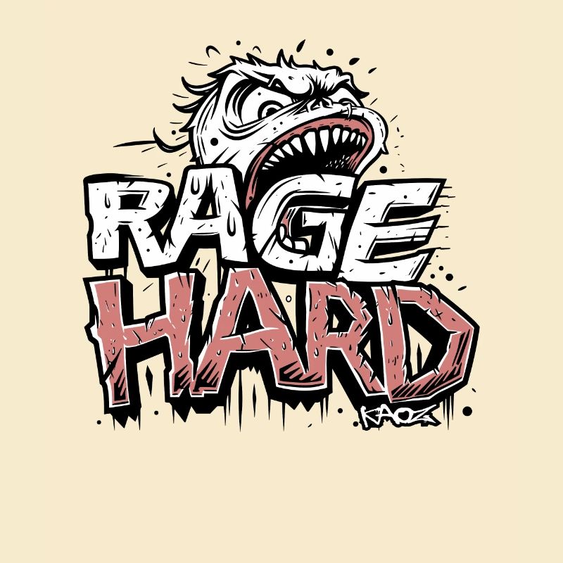 Anger, angry face, intense expression