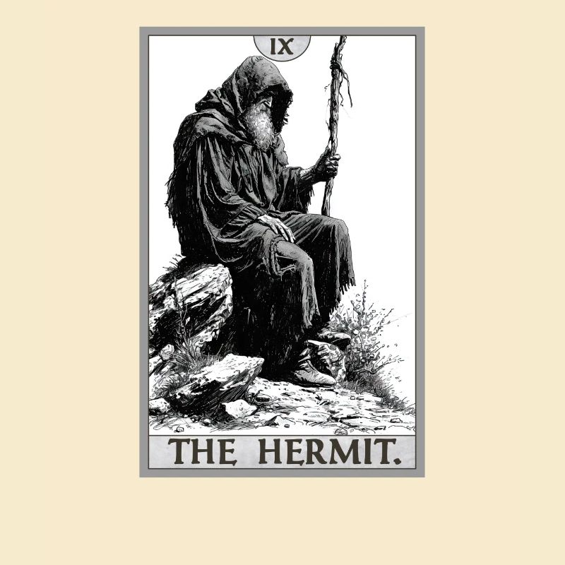 Tarotkarten Tarotkarte The Hermit Der Eremit