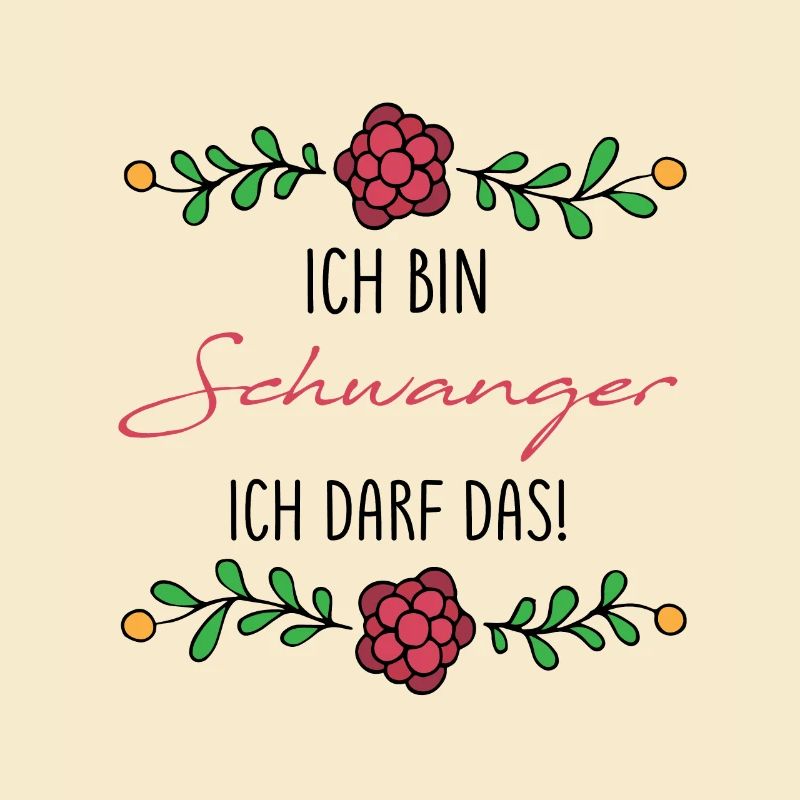 Ich bin schwanger ich darf das Lustig Geschenk