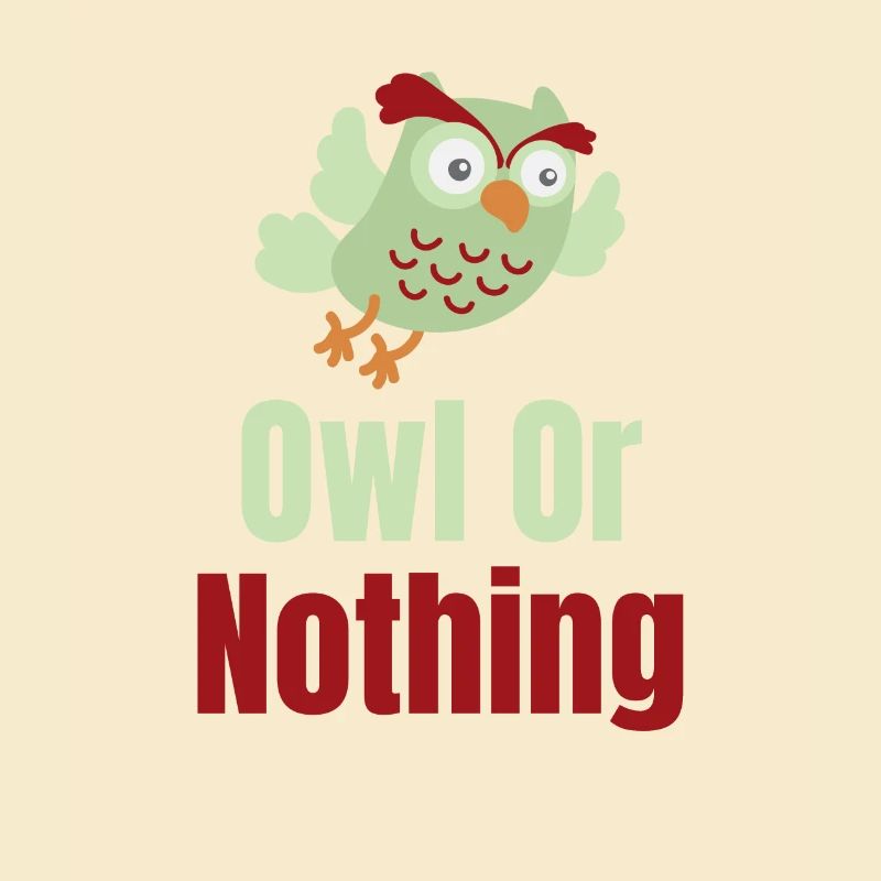 Eule Oder Nichts Wortspiele Halloween-kostüm