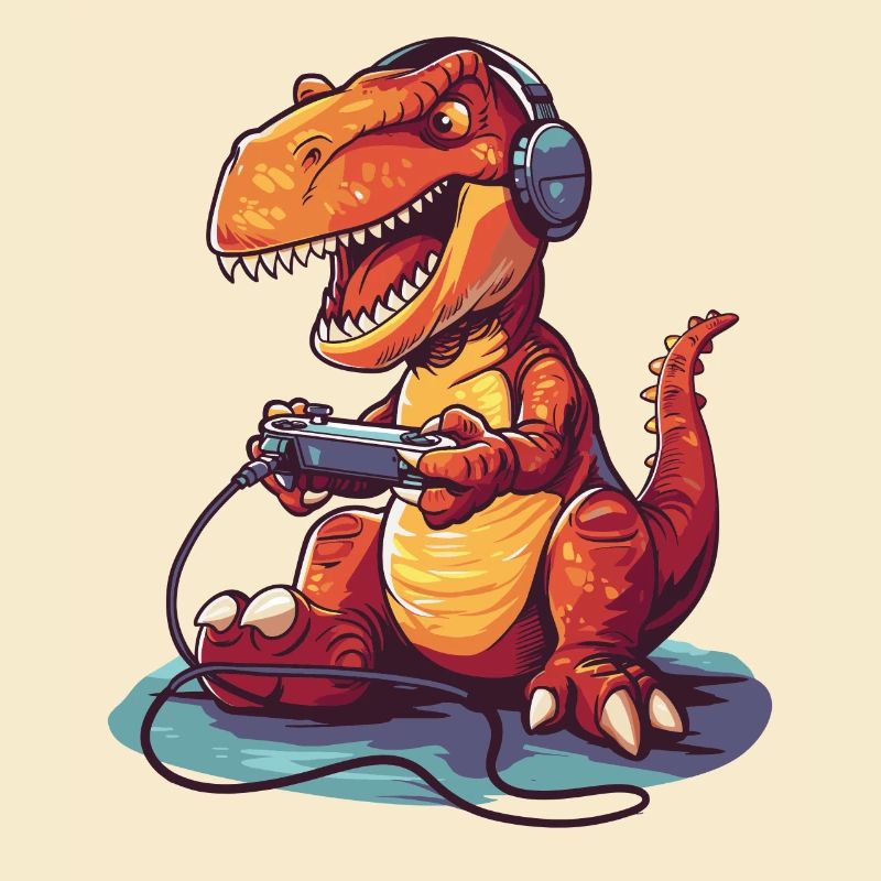 Dinosaurier Videospiel