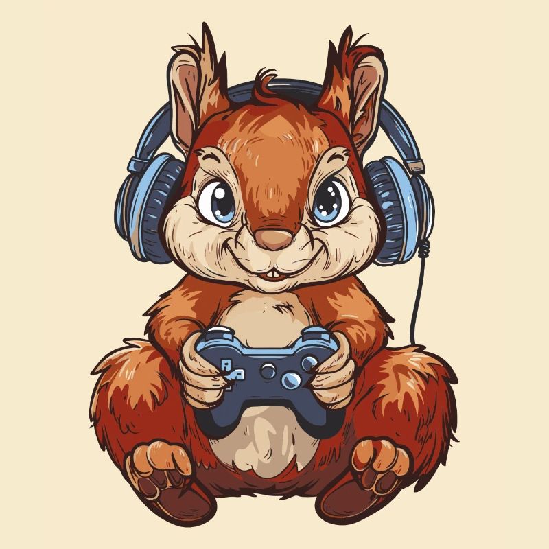 Eichhörnchen Videospiel