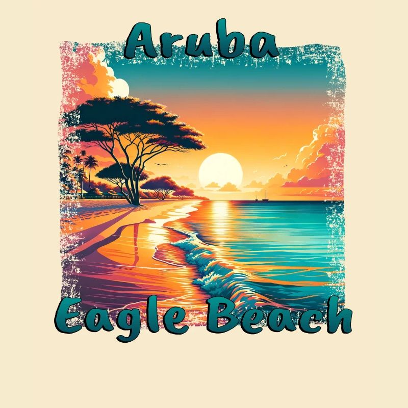 Escapade estivale grunge Eagle Beach Aruba