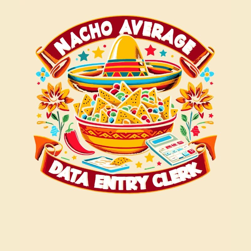 Nacho Average Data Entry Clerk Cinco De Mayo Taco