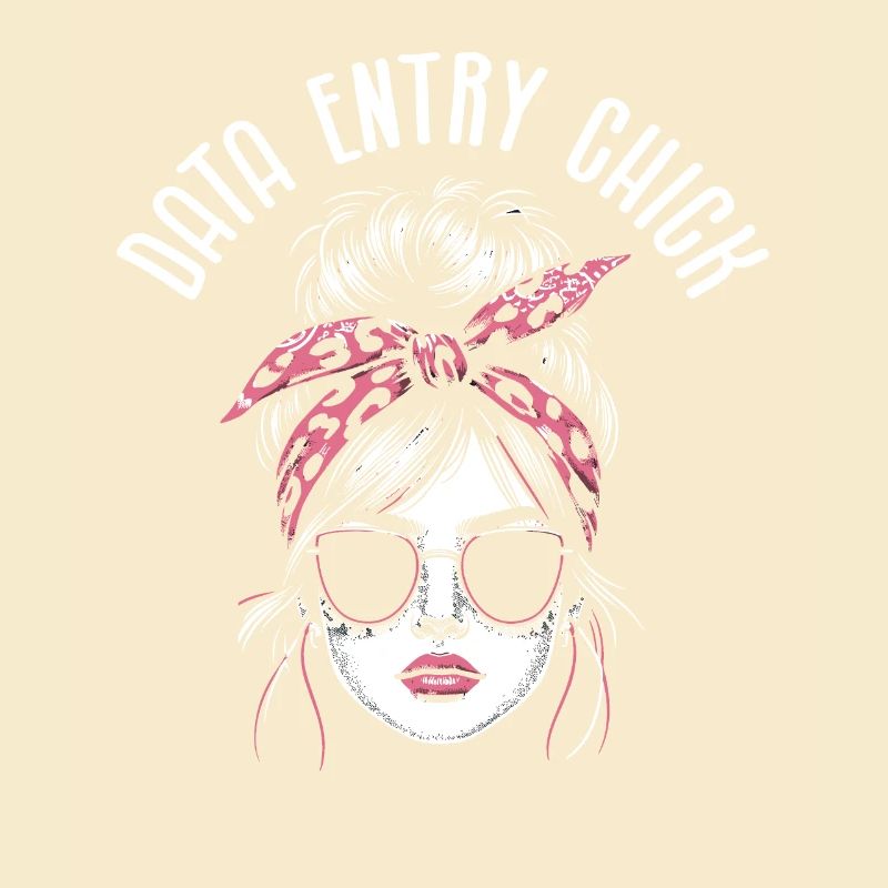 Woman Data Entry Chick Data Entry Clerk