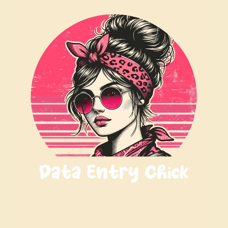 Woman Data Entry Chick Data Entry Clerk