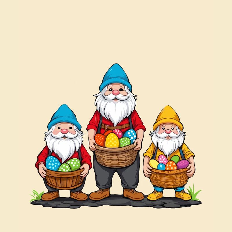 Easter Nordic Gnome Easter Bunny Funny