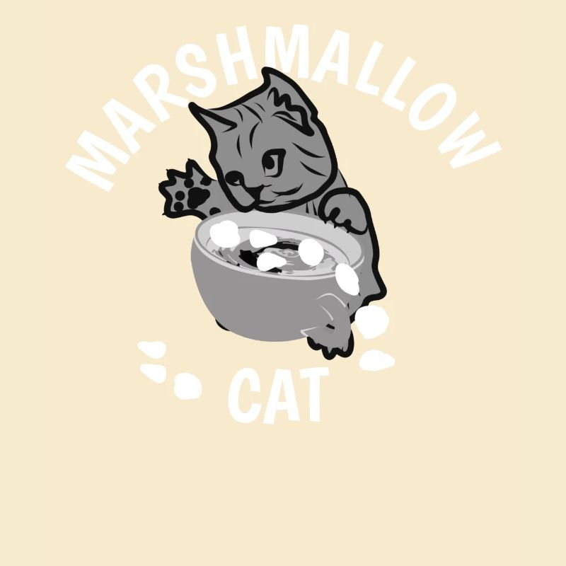 Marshmallow Cat