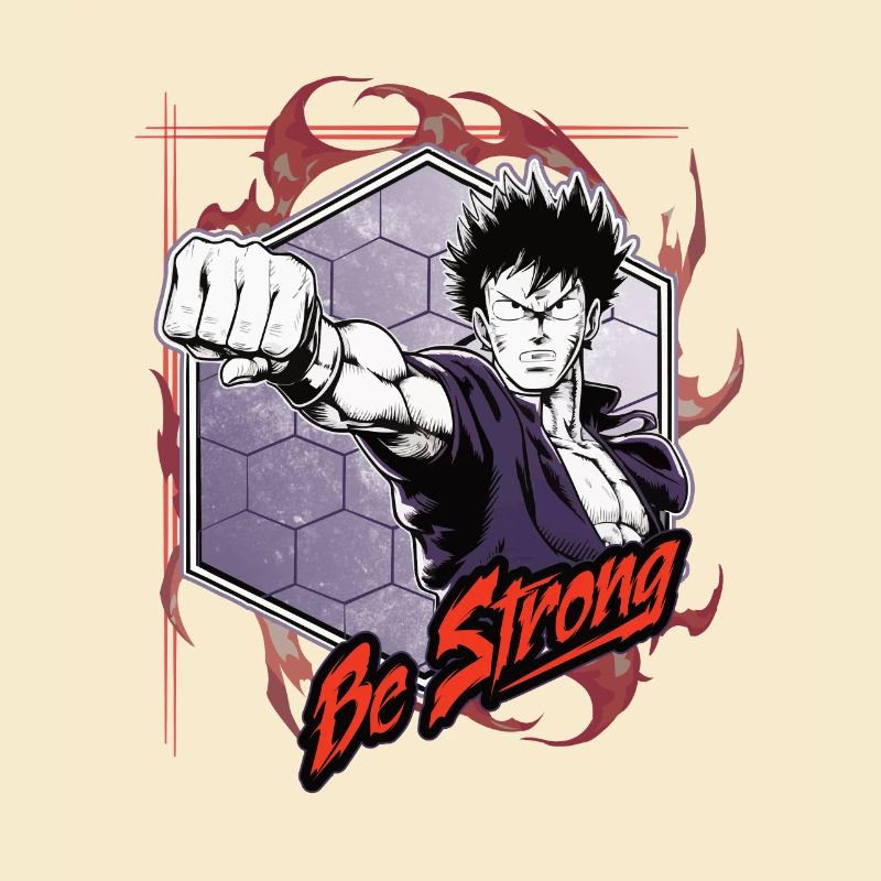 Sei Stark - Anime Kämpfer