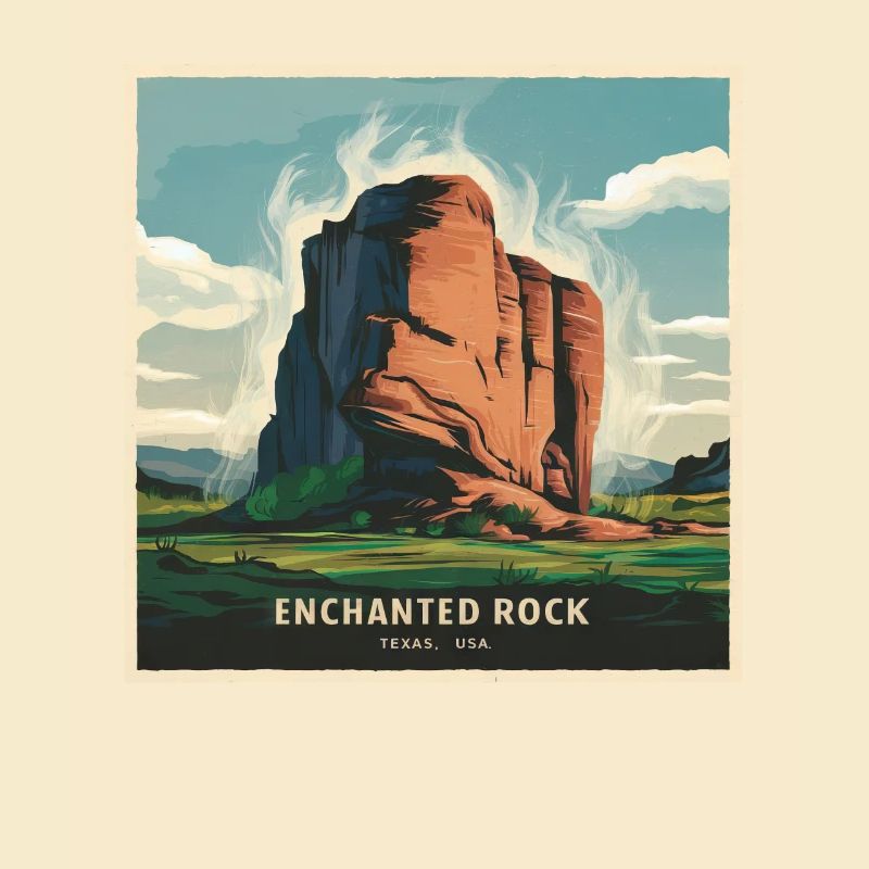 Enchanted Rock Texas Mountains Landscape