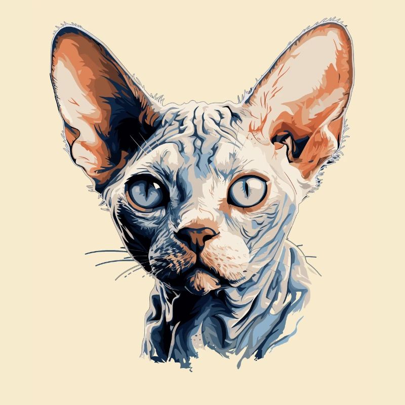 Devon Rex Kätzchen Devon Rex Katze