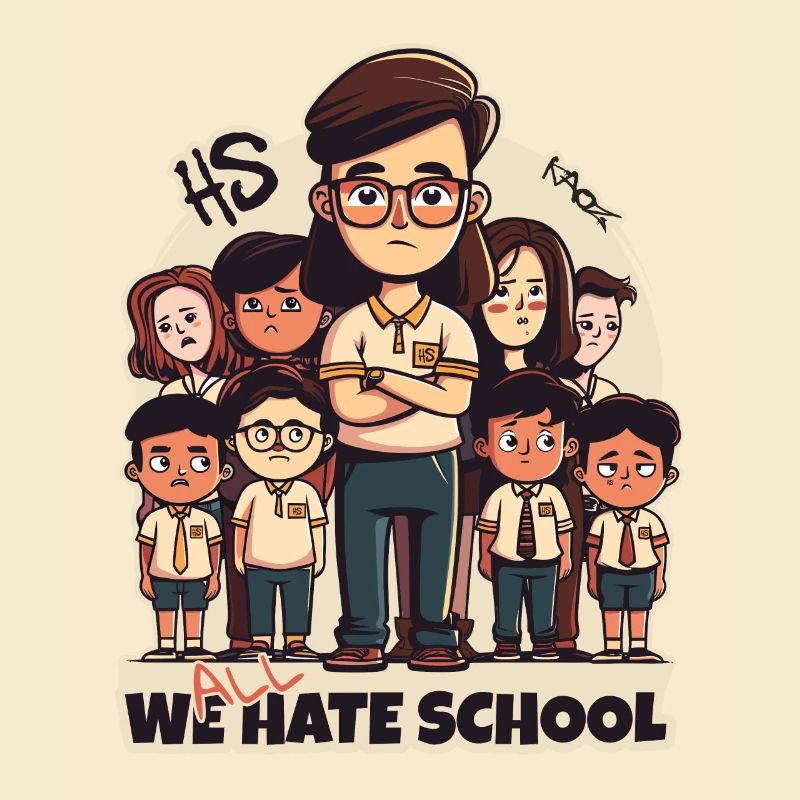 Teachers and students: We all hate school