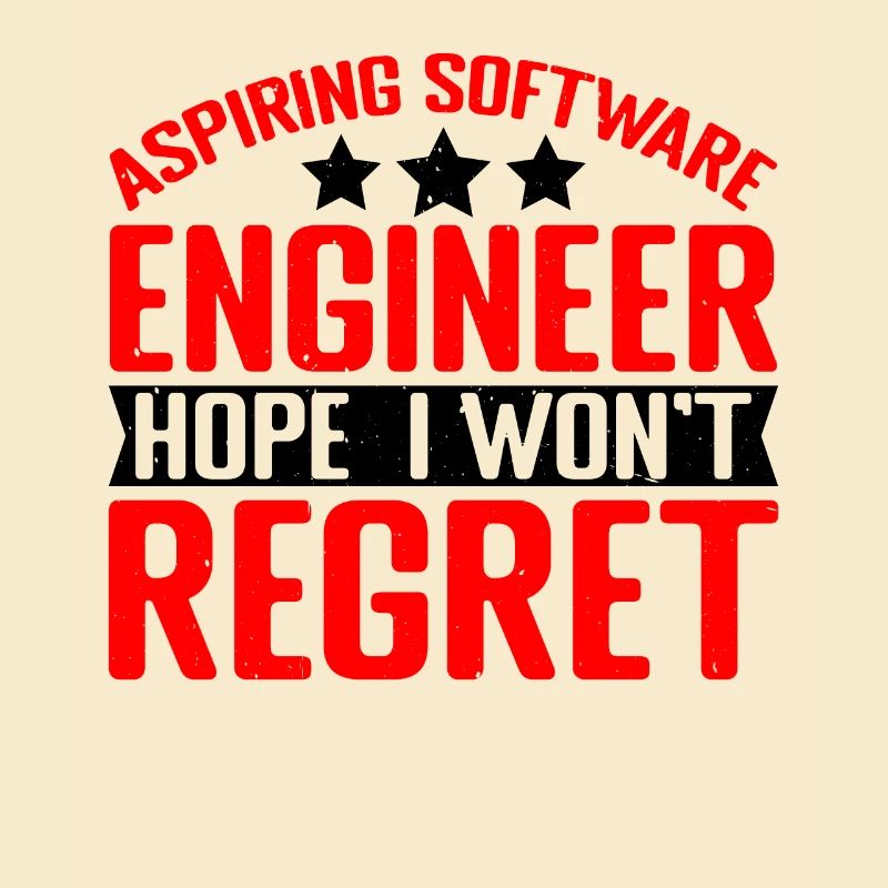 Aspiring Software Engineer, Hope I Won't Regret 2