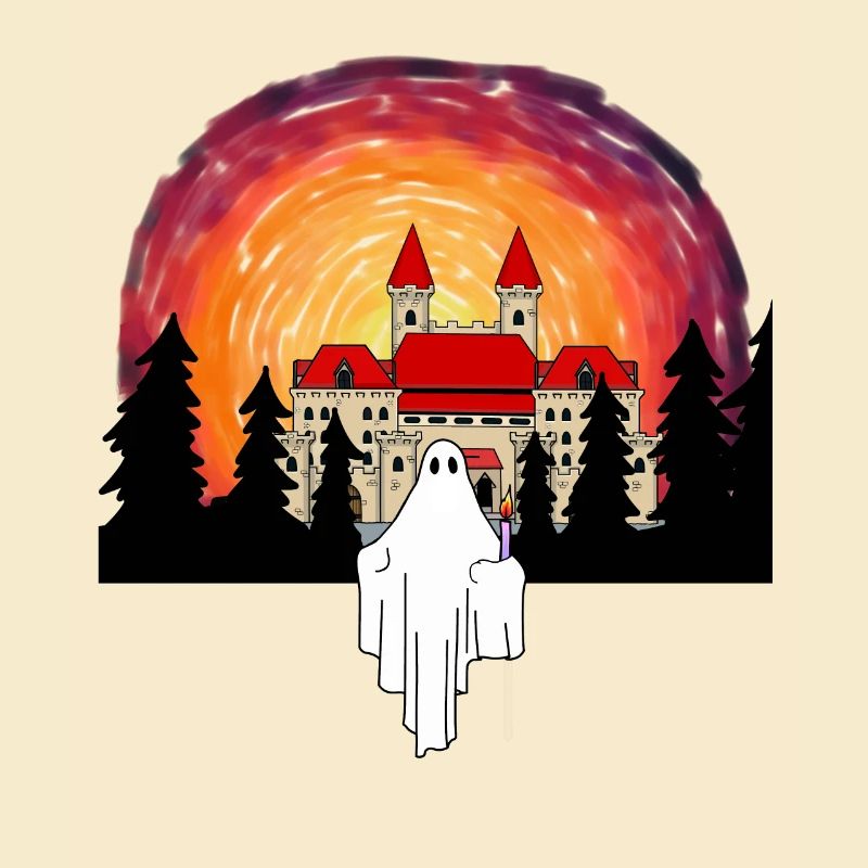 Ghosts Castle Midnight Witching Hour Horror