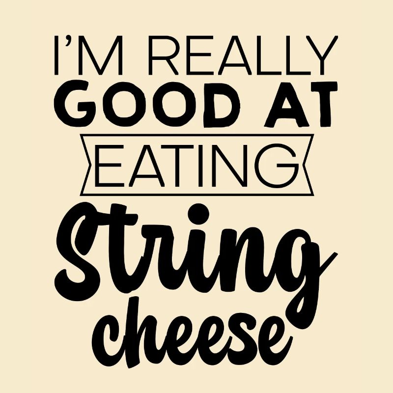 Je suis vraiment doué pour manger du fromage à cordes 3