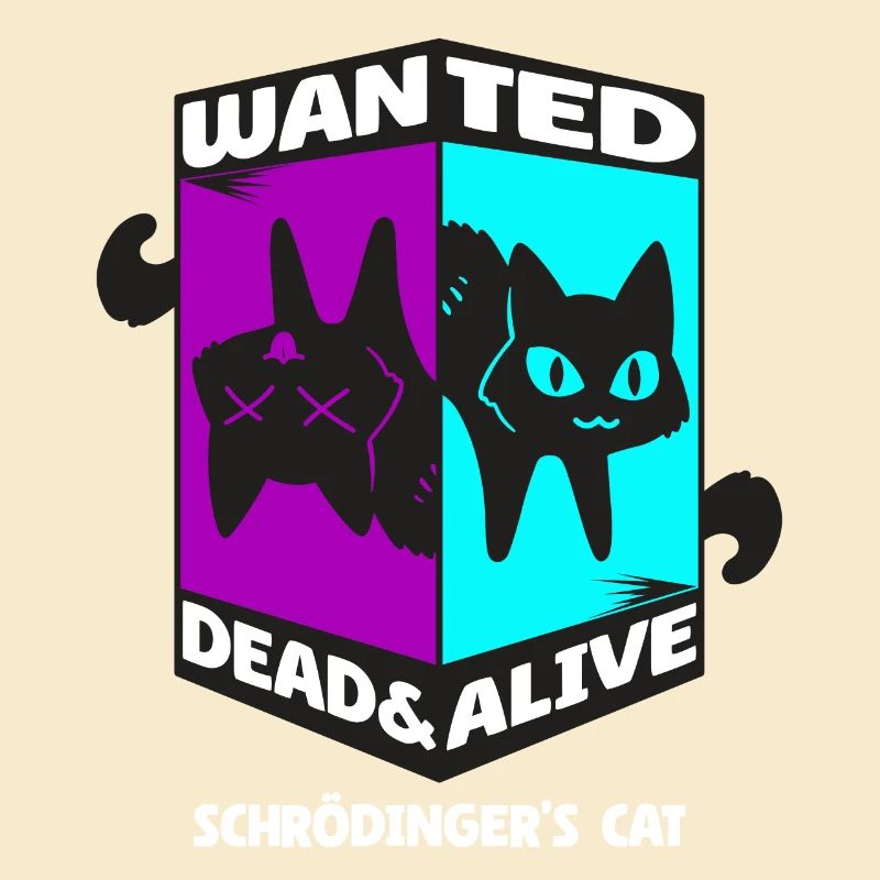 Physik Quanten Nerd Dead Alive Schrödingers Katze