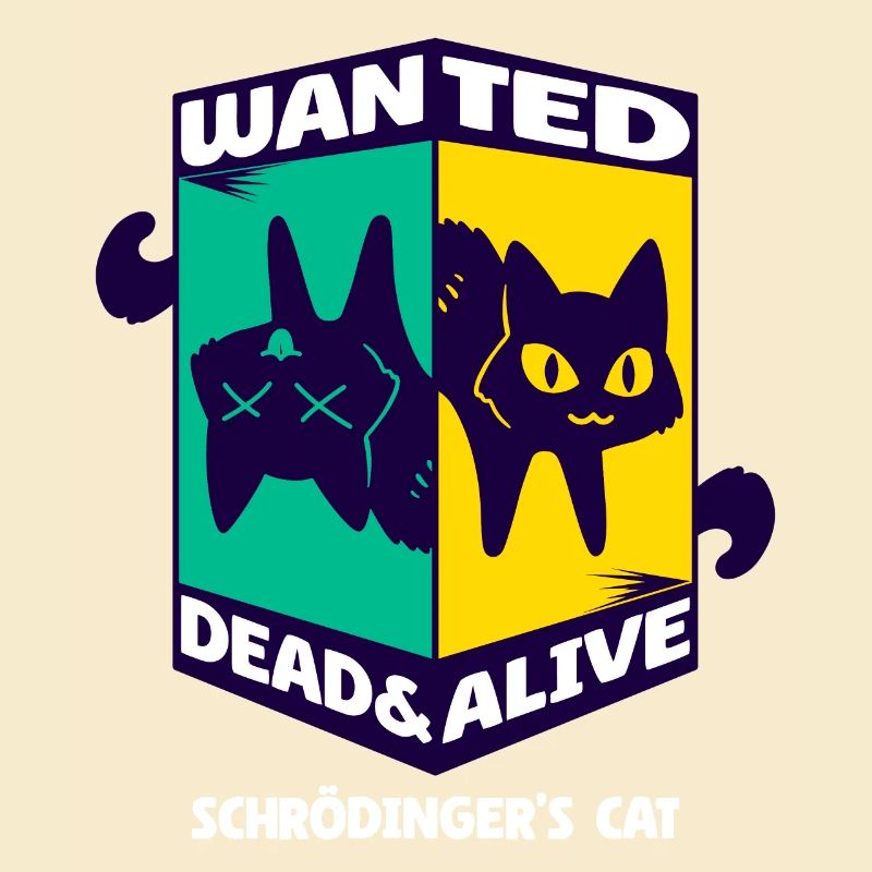 Physik Quanten Nerd Dead Alive Schrödingers Katze