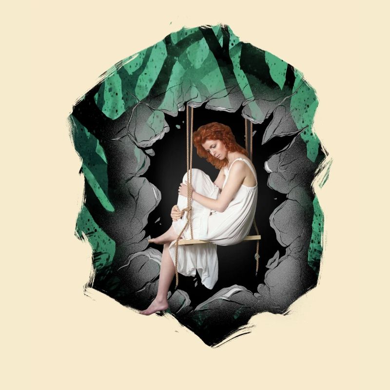 Mädchen Wald Sinnlich Romantisch