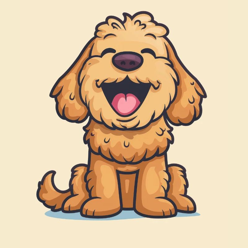 Cockapoo Illustration de dessin animé